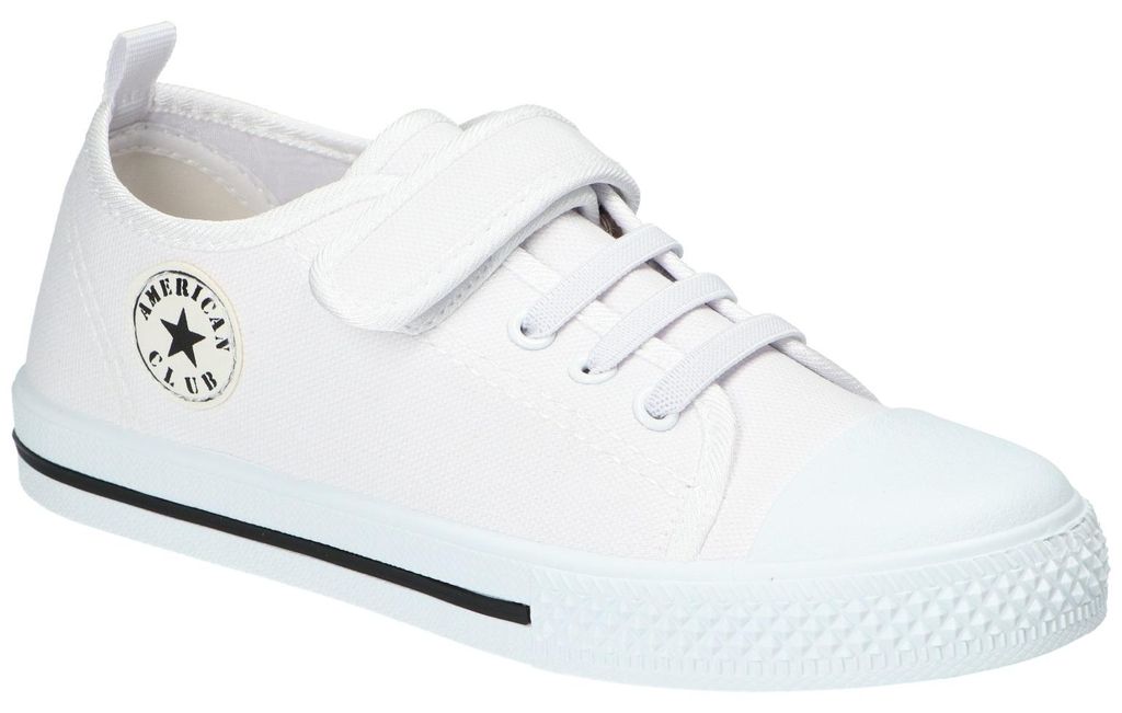 American Club TEN178, Mädchen Turnschuhe Klettverschluss Produktbild 