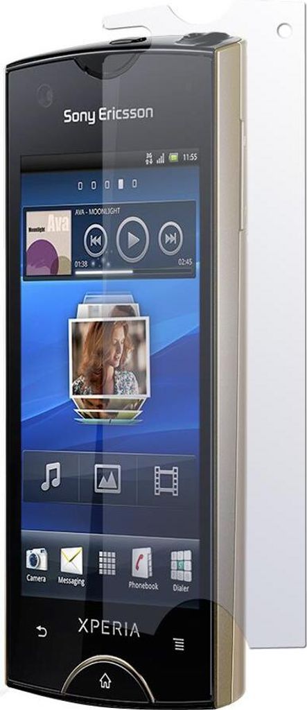 2er-Pack PhoneNatic Displayschutzfolien klar kompatibel mit Sony Xperia ray