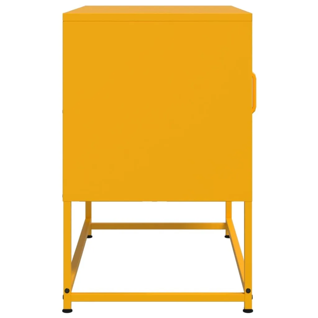 Meuble TV Anthracite 100,5 cm Acier - Support TV Stable et Durable - 6