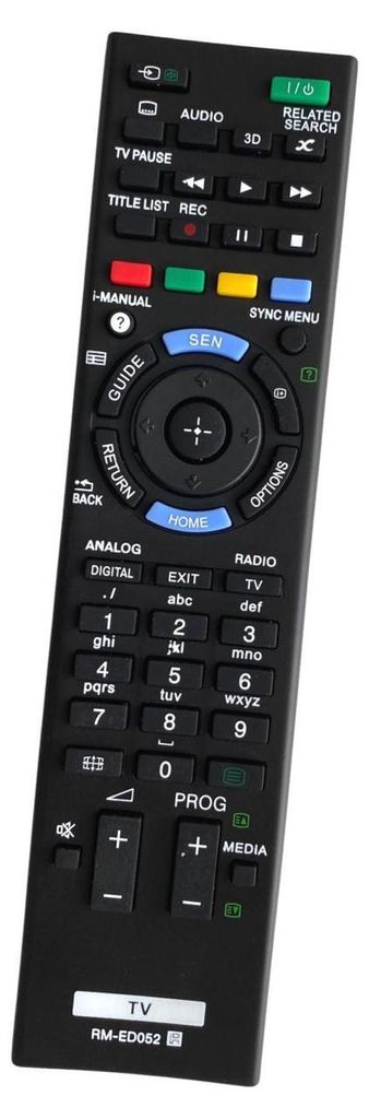 Ersatz Fernbedienung für Sony TV RM-ED052 | RMED052 Produktbild 