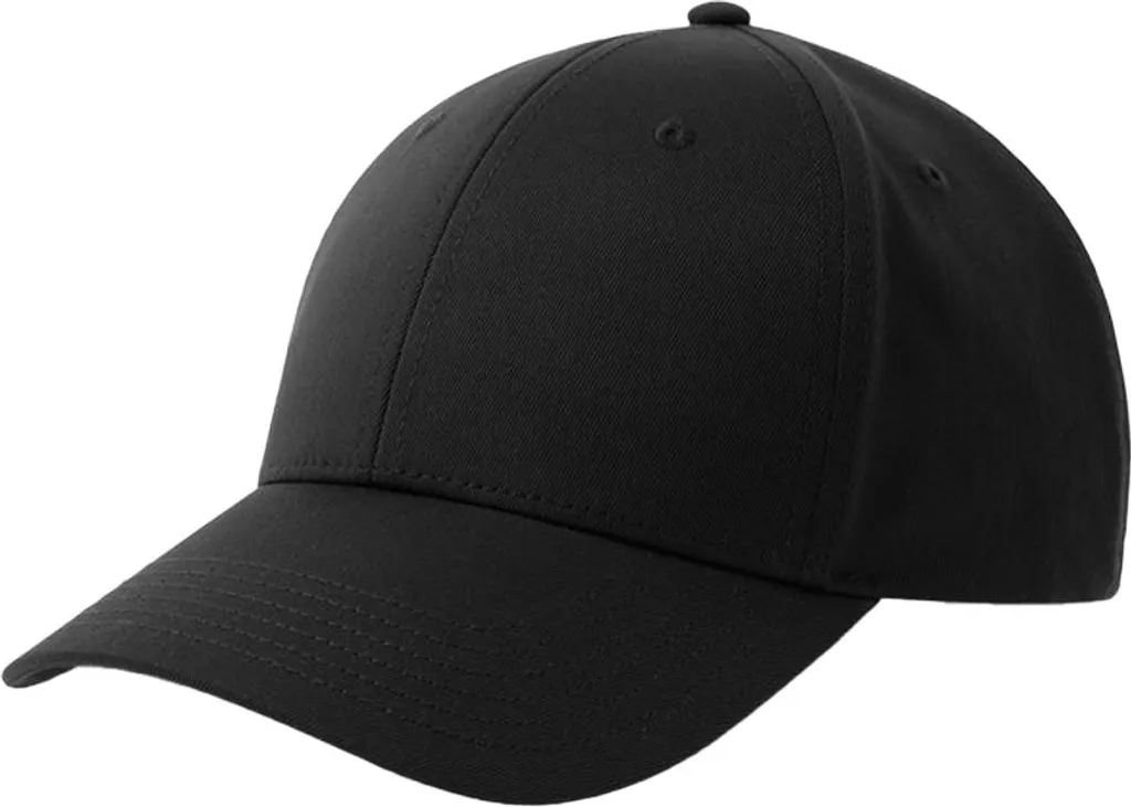 Atlantis Bolt-S AB749: Cappellino Baseball Elasticizzato Nero