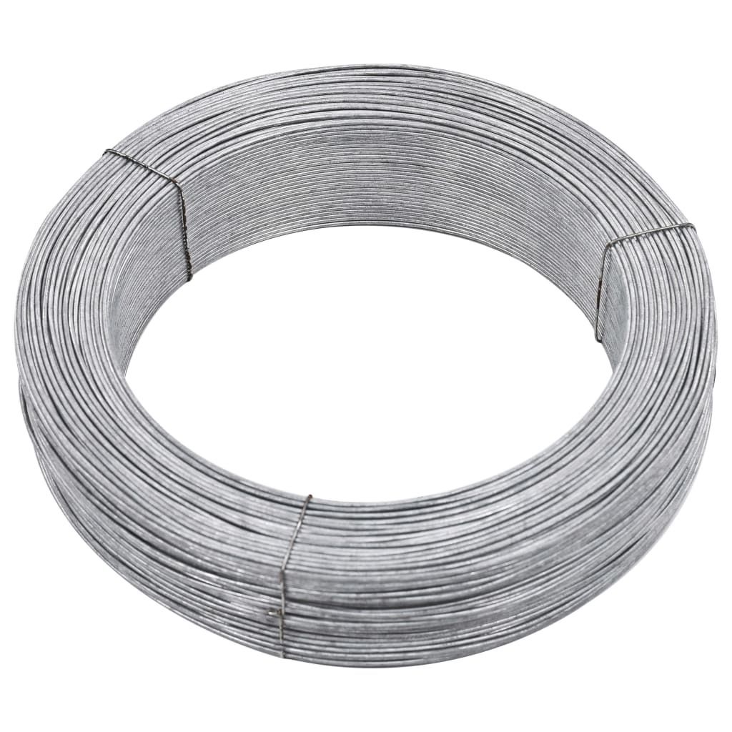 Möbel Zaun-Bindedraht 250 m 1,4 mm Stahl - Zaunzubehör CLORIS5296661