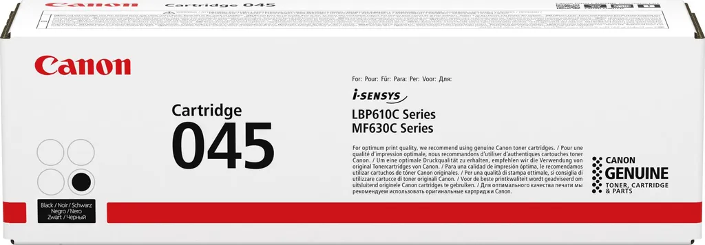 Canon TONER CRG-045 BK černý pro i-SENSYS LBP611Cn, LBP613Cdw, Canon i-SENSYS MF631Cn, MF633Cdw (1400 str.) - 2