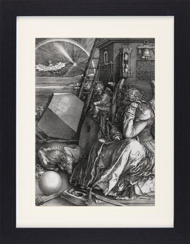 Albrecht Dürer Obraz w ramie z delikatnym passe-partout | Zdjęcie produktu 