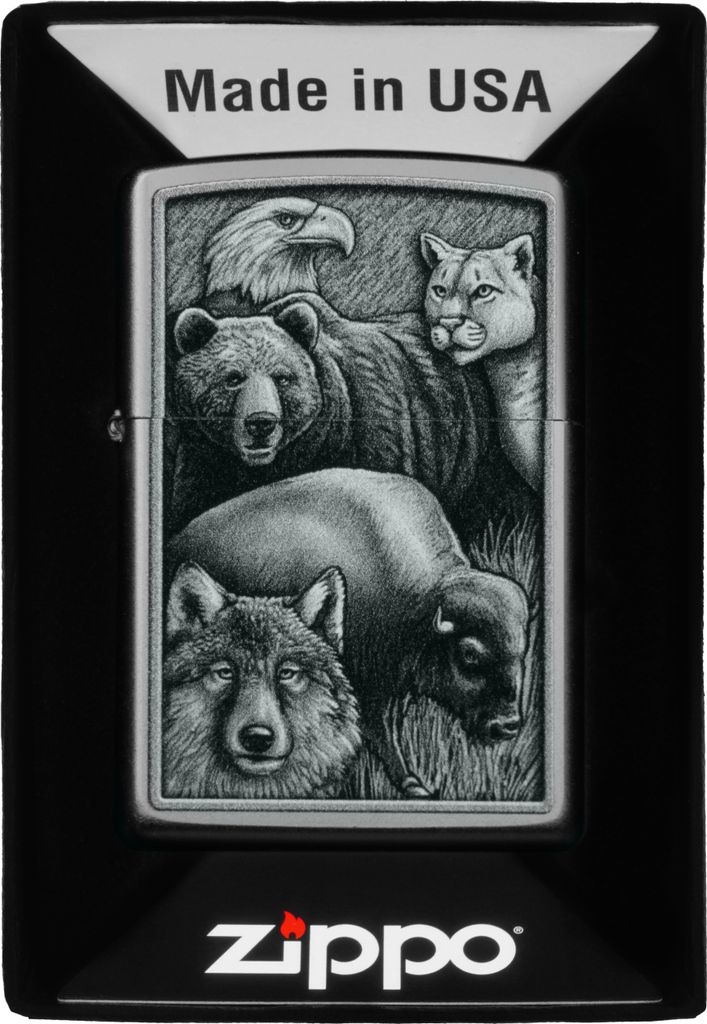 Zzapalovač ZIPPO FIERCE ANIMALS DESIGN 60007212 Obrázok produktu 