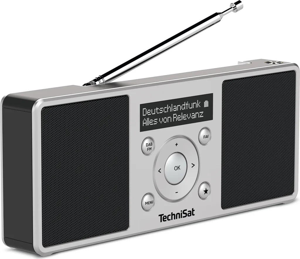 TechniSat Digitradio 1S Radio DAB+ sans Grésillement ni Interférence FM