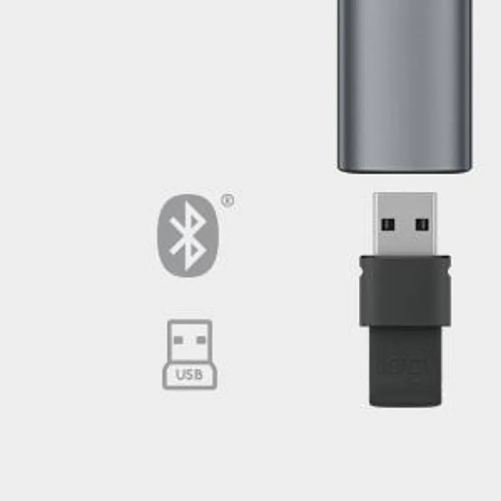 Logitech Spotlight Plus Télécommande de Présentation Bluetooth Graphite - 24