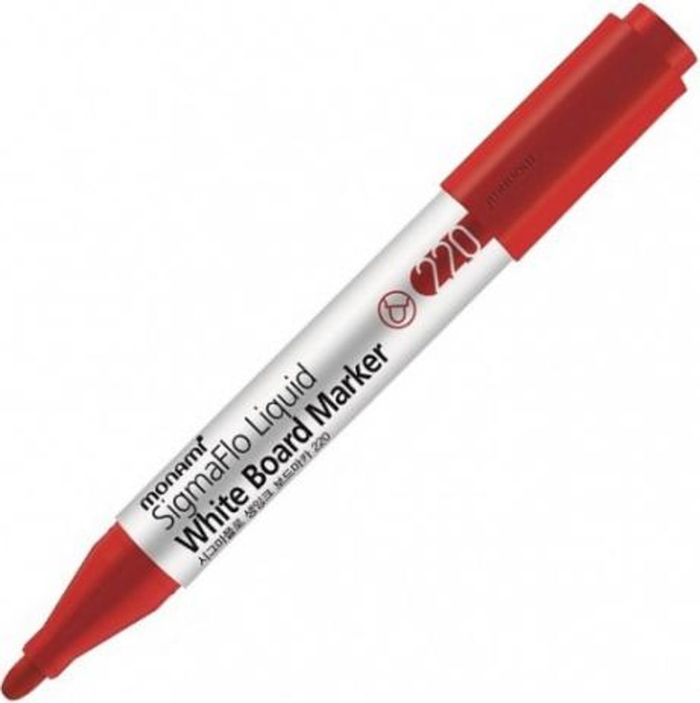 Whiteboard-Marker Monami SigmaFlo 220, 2mm, Rot
