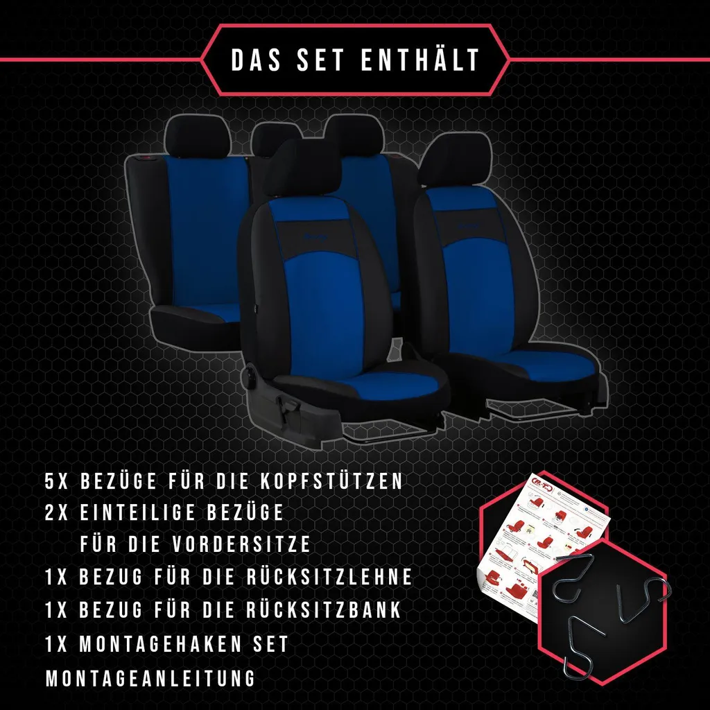 Offerta Coprisedili Auto Blu Suzuki Ignis - Prezzo Outlet Online - 17