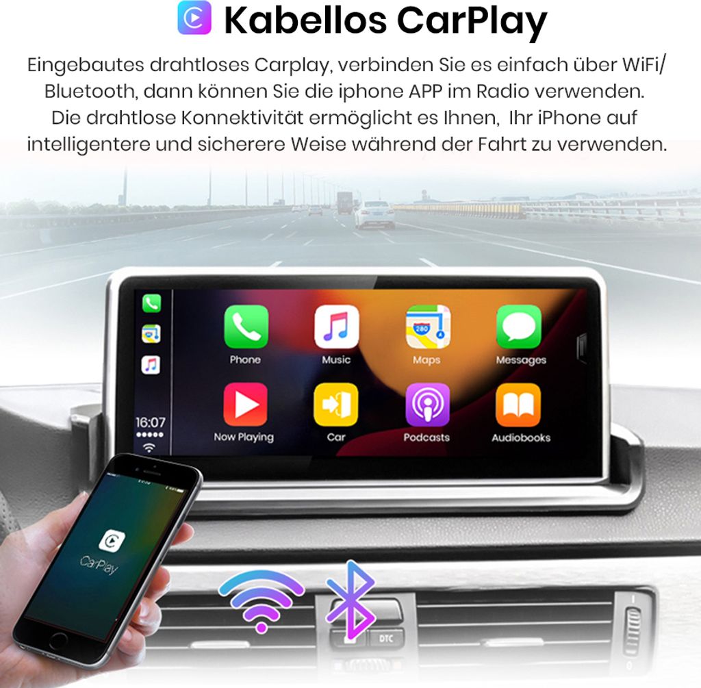 Linux CarPlay Android Auto pro BMW řady 3 E90 | Kaufland.cz