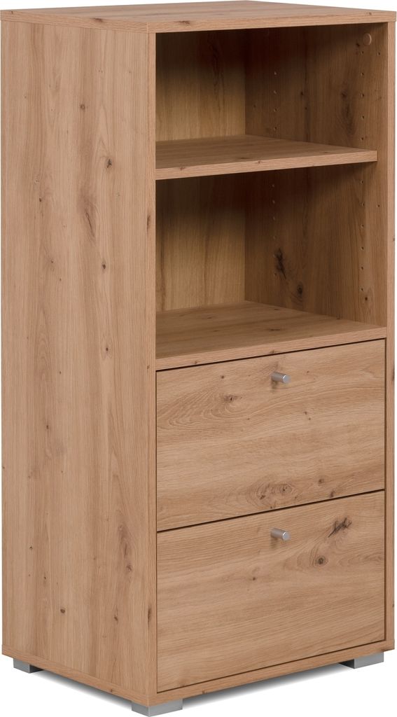 Regal >Fyn< in Artisan Oak - 46x96,5x33,5cm (BxHxT)