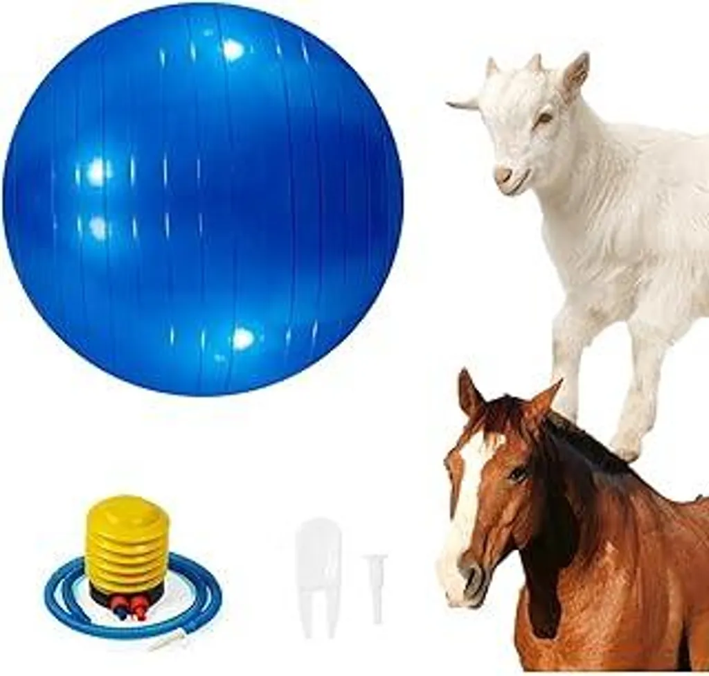 Palla Gioco per Animali 45cm: Addestramento Cani e Cavalli Anti-Scoppio