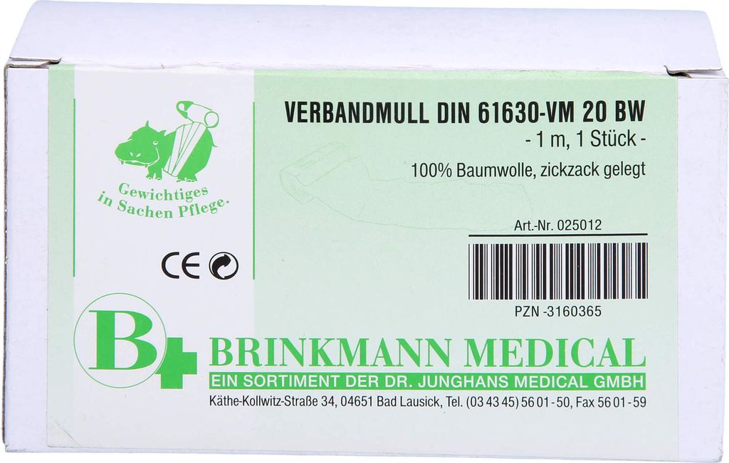 VERBANDMULL BRI ZICK 10X1, 1 St VER