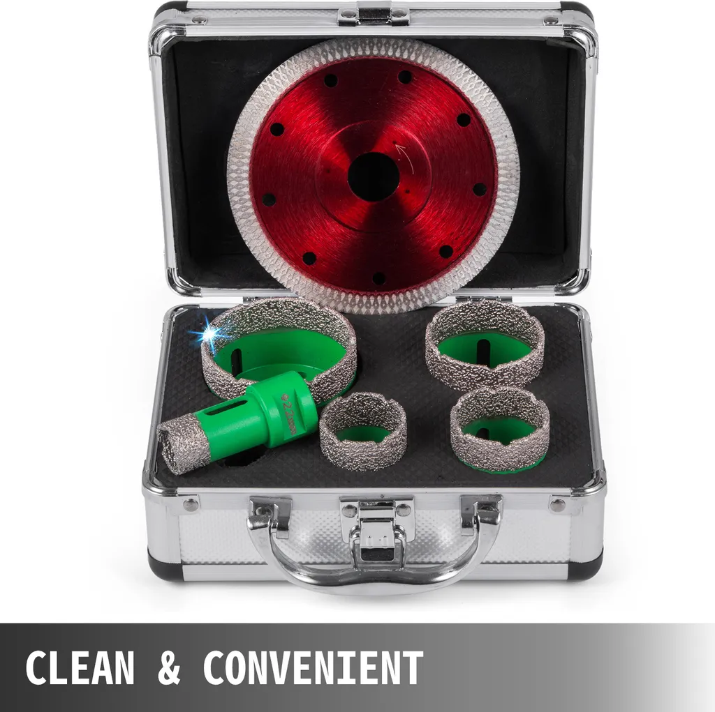 Kit Frese Diamantate M14 VEVOR | Punte Piastrelle 22-65 mm Offerta