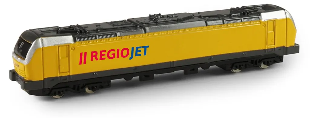 Locomotive en métal Regiojet Railways 16 cm - Modèle de collection