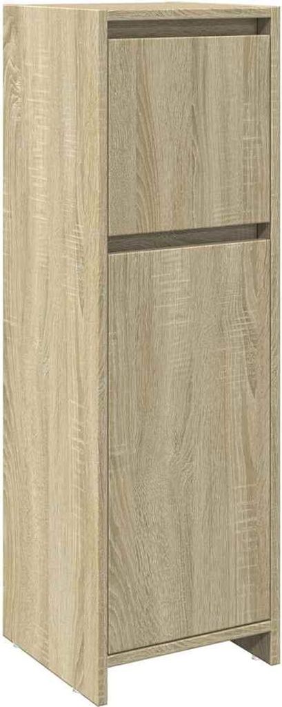 vidaXL Armoire de salle de bains Chêne Sonoma 30x30x95 cm Image du produit 