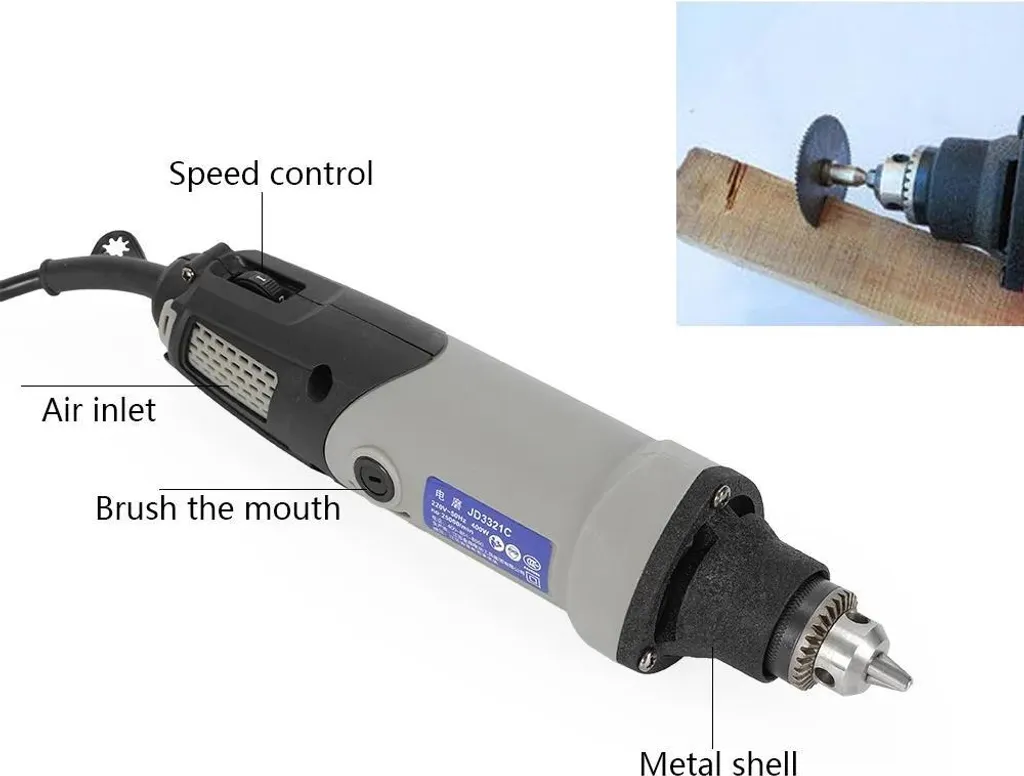 Meuleuse électrique et graveur de précision polyvalent pour modélisme - 4