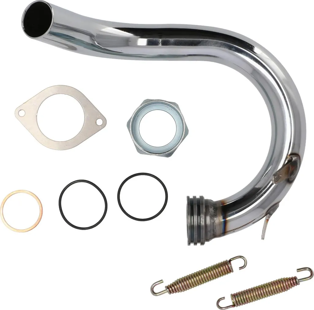 Pièce échappement Enduro Simson S51 S70 S83 avec dôme de fixation