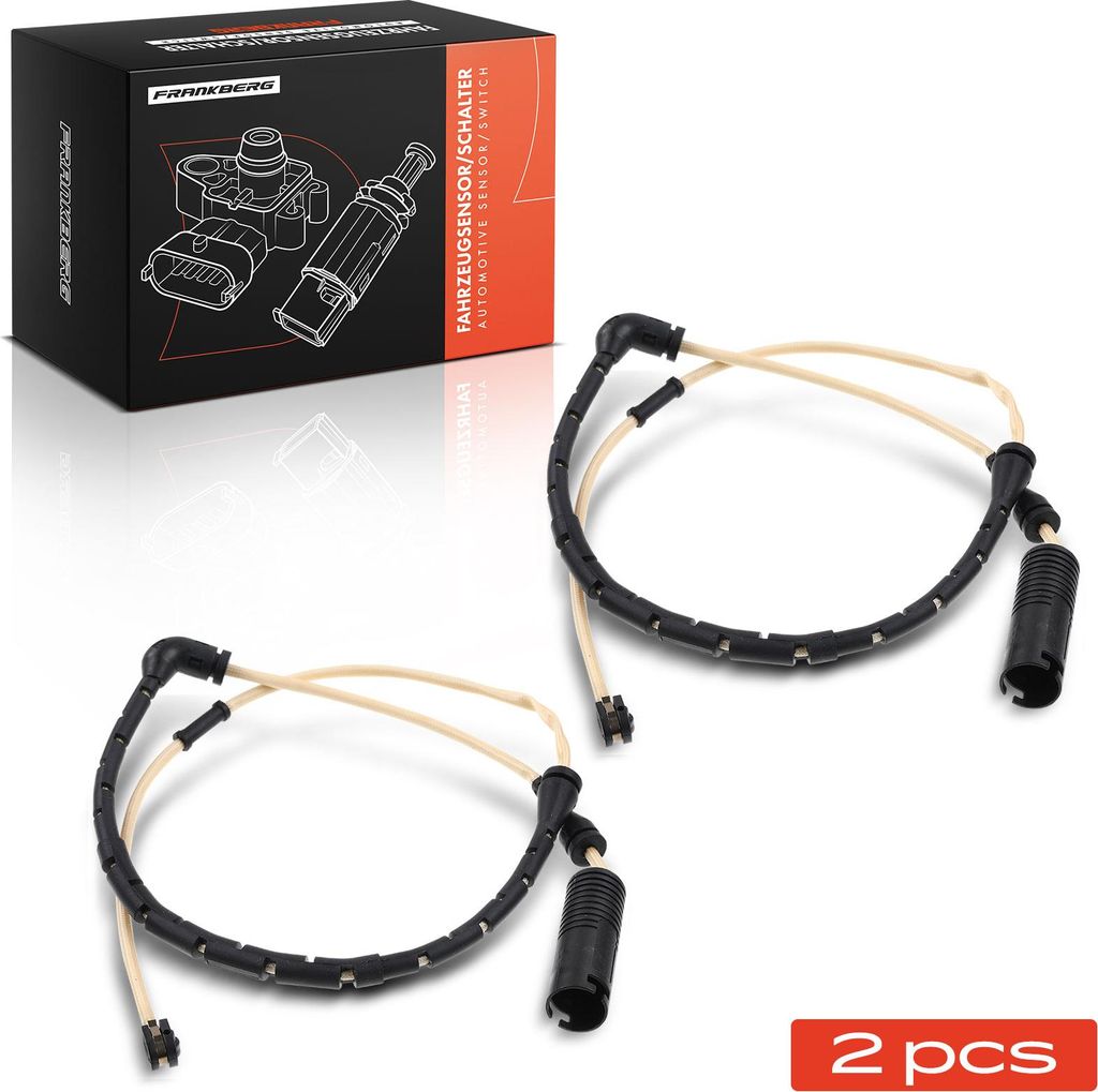 Frankberg 2x Warnkontakt Bremsbelagverschleiß Vorderachse für Land Rover Range Rover III L322 2002-2012