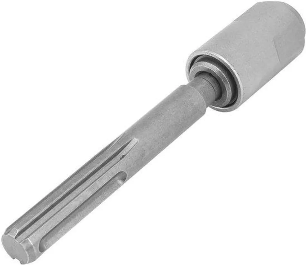 Adaptateur SDS Max vers SDS Plus Robuste en Acier Chromé Couleur Argent