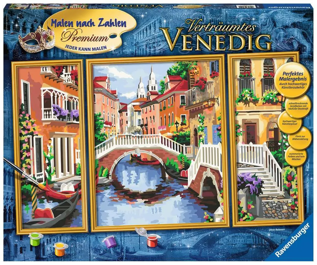 Puzzle Qualité Premium Venise de Rêve Ravensburger : Zéro Défaut