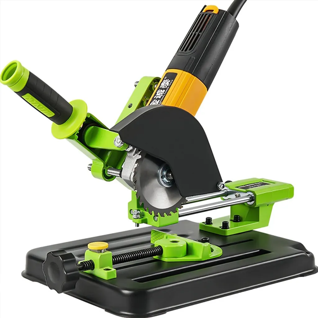 Support de meuleuse réglable avec portée de 15 cm et base robuste en métal