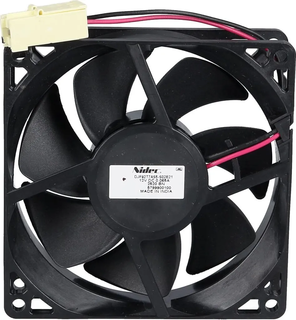 Ventilateur Beko 5799900100 Nidec DJF92T7AS5 pour Réfrigérateur Combiné