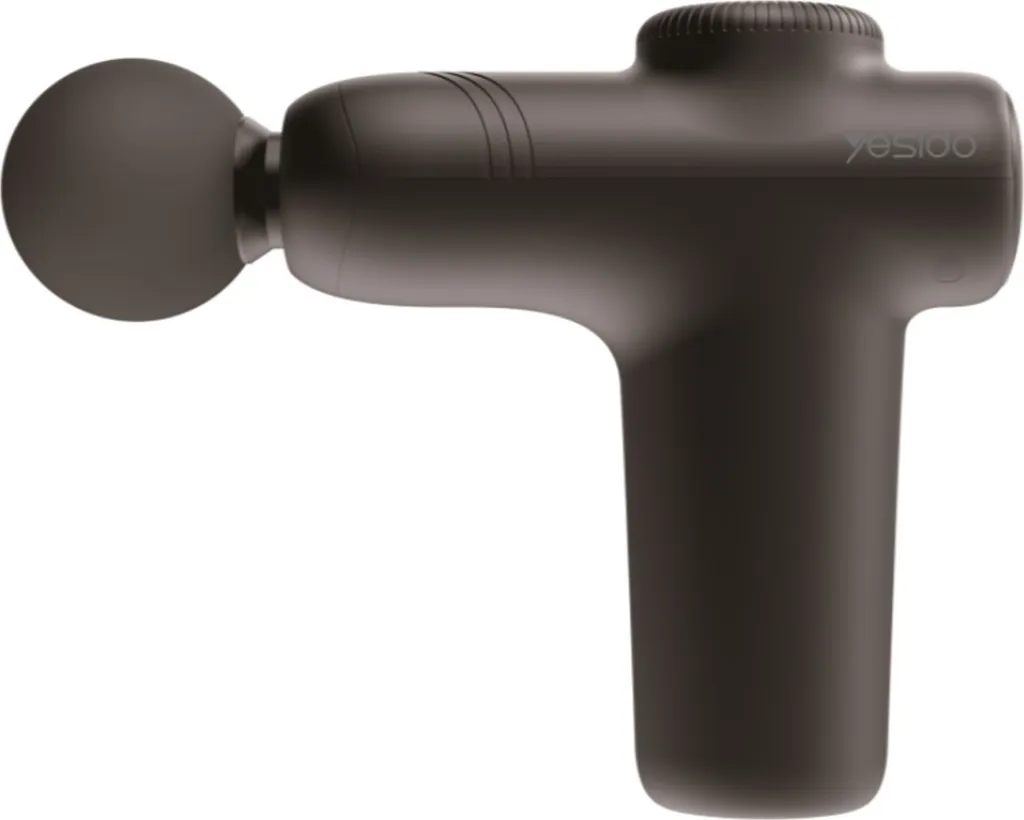 Appareil de Massage Ergonomique Noir 1500mAh Efficace Yesido MG01