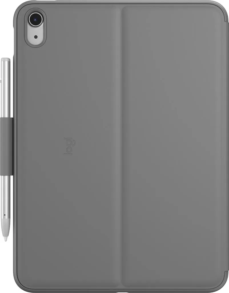Logitech Slim Folio AZERTY : Protégez et Boostez votre iPad Apple - 5