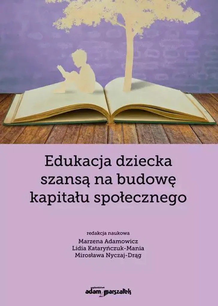 Livre de Sciences Humaines en Polonais : Éducation et Capital Social 15cm