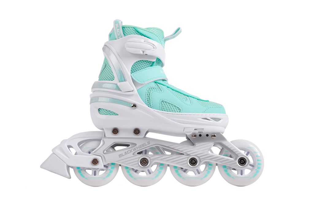 Pattini in linea Blackwheels Flex Pro Mint regolabili in 4 Immagine del prodotto 