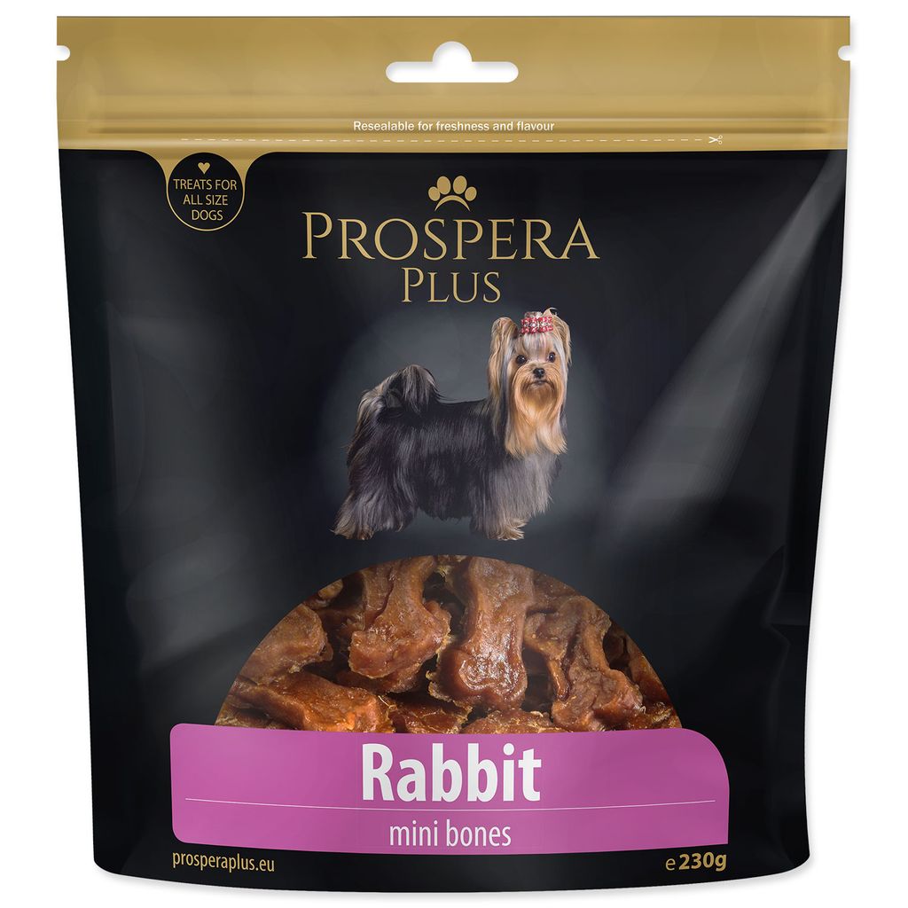 Delicacy Plus mini kości mięsne z królika 230 g Zdjęcie produktu 