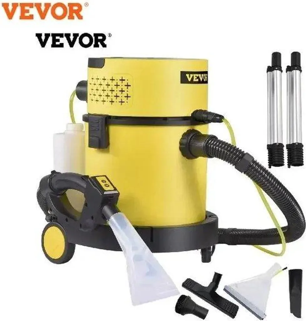 Aspirateur eau et poussière injection extraction pour tissus et sols