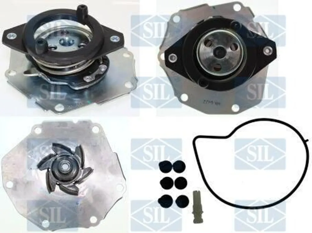 Remplacer pompe à eau Volvo XC60 156 Saleri PA1727 entretien moteur