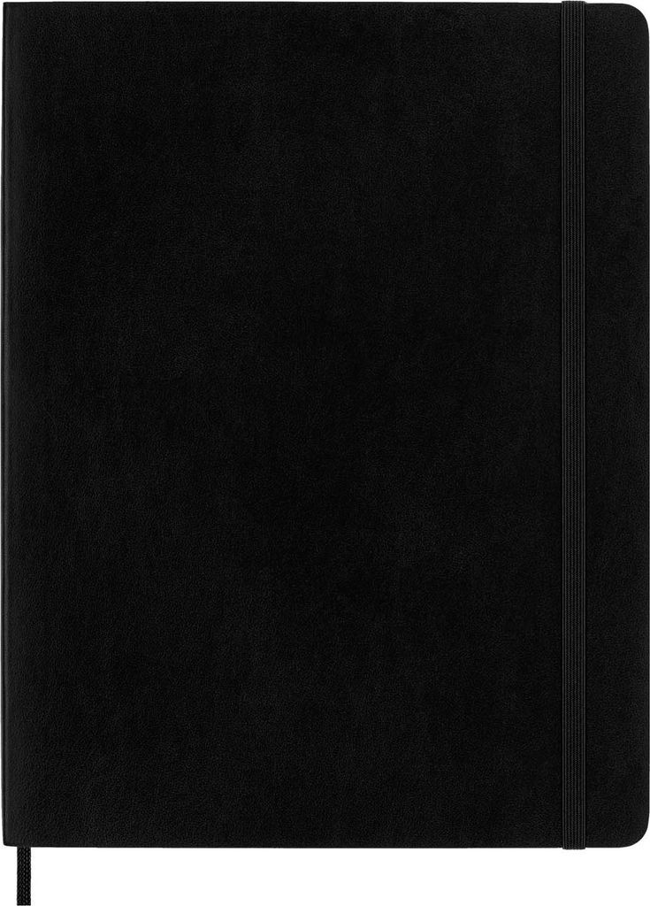 MOLESKINE Notizbuch XL/A4 blanko Softcover schwarz 96 Blatt