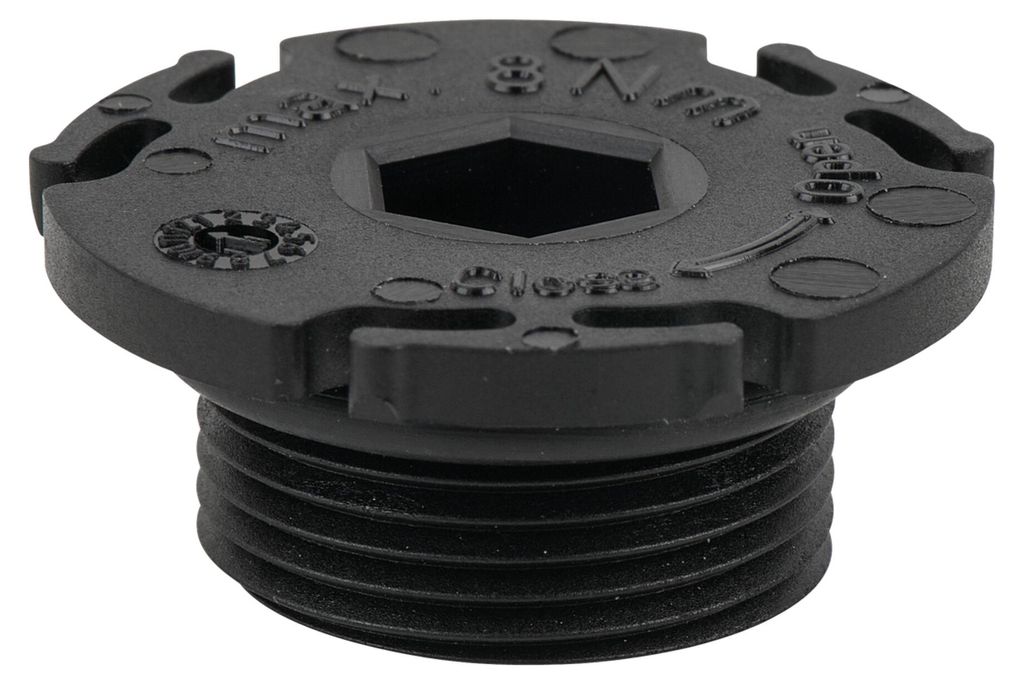 KS Tools Ölablassschraube, Innen6kant 10 mm, M24x1,5x12 mm, 25er-Pack