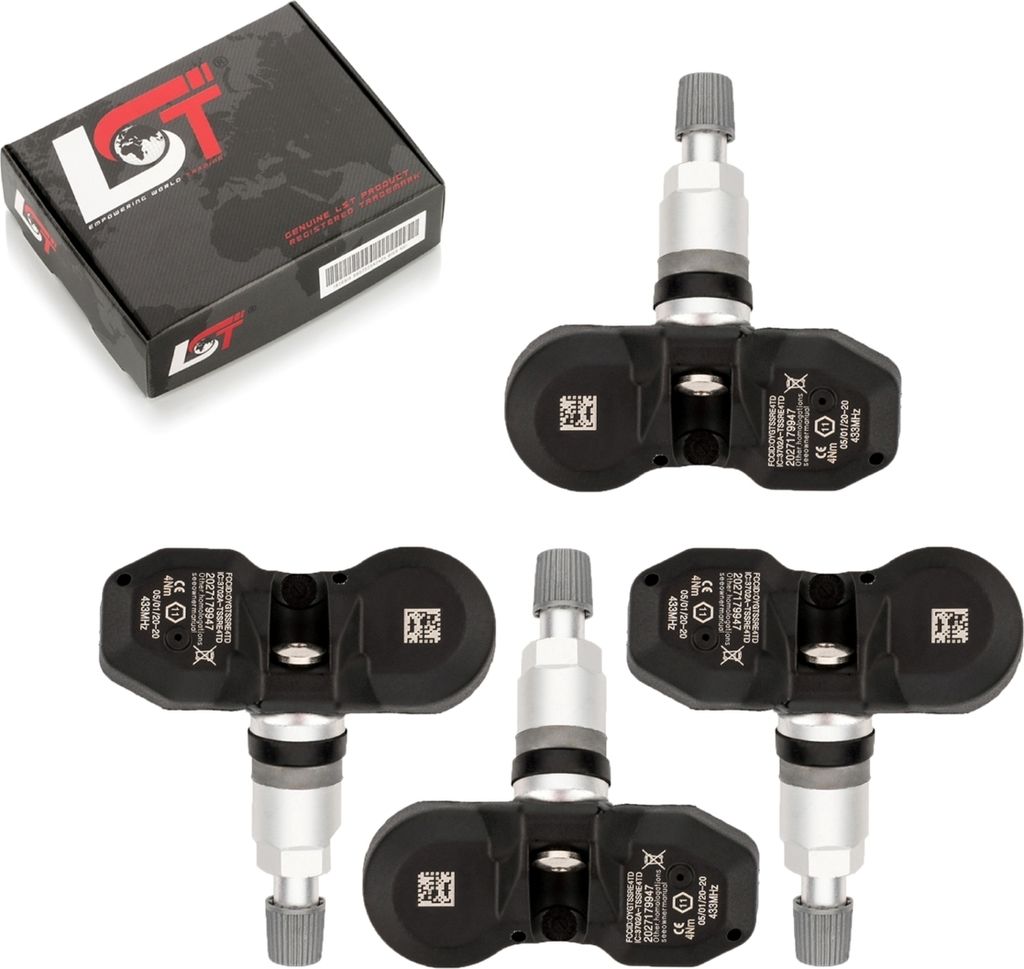 4x Reifendrucksensor TPMS 282189 für FERRARI CALIFORNIA Produktbild 