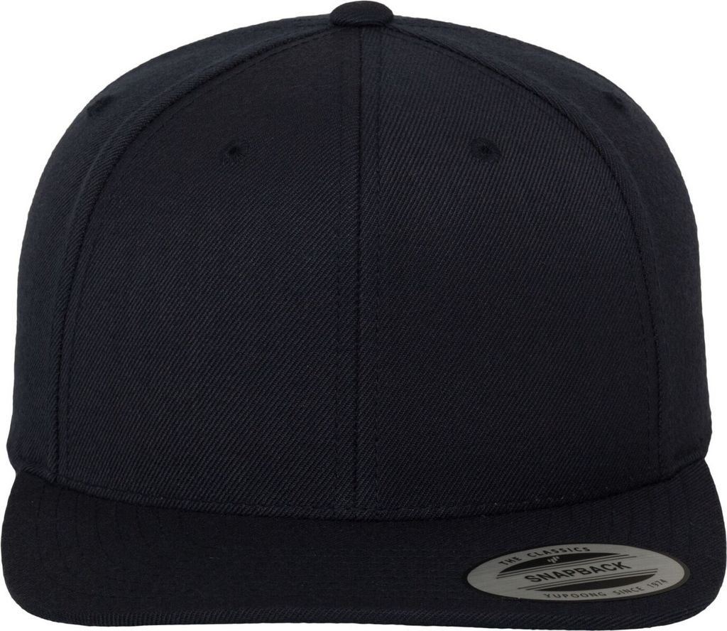 Flexfit - "Classic" Snapback Mütze für Herren/Damen Uni BC5386 (Einheitsgröße) (Dunkel-Marineblau)