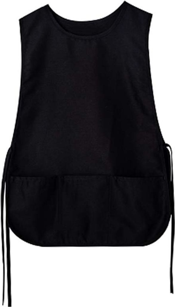 INF Wasserdichte Schürze mit Taschen Schwarz