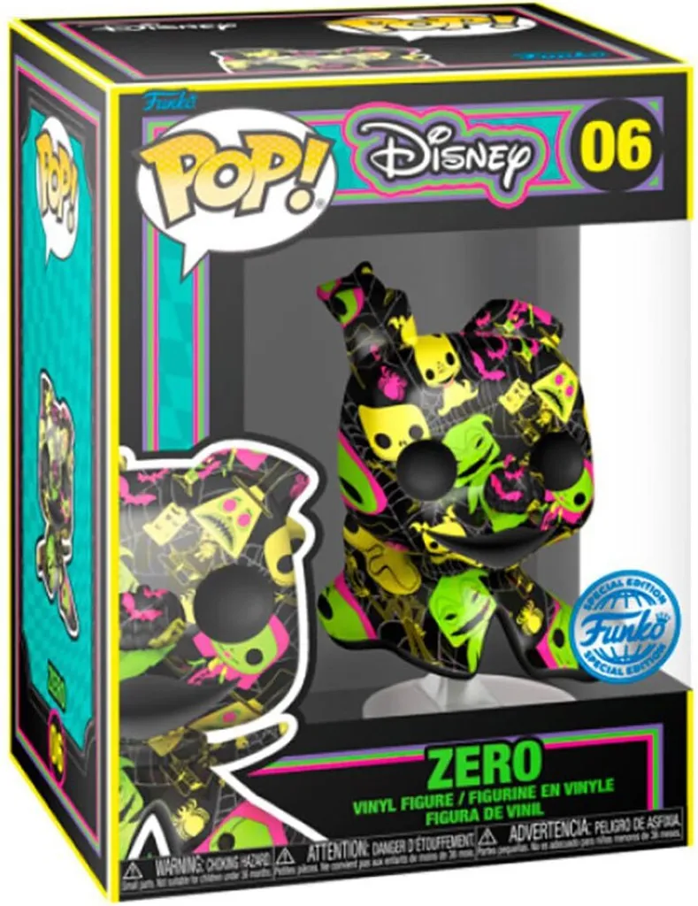 Cadeau Disney Funko Pop! Zero 06 Art Series pour Collectionneur Vinyl