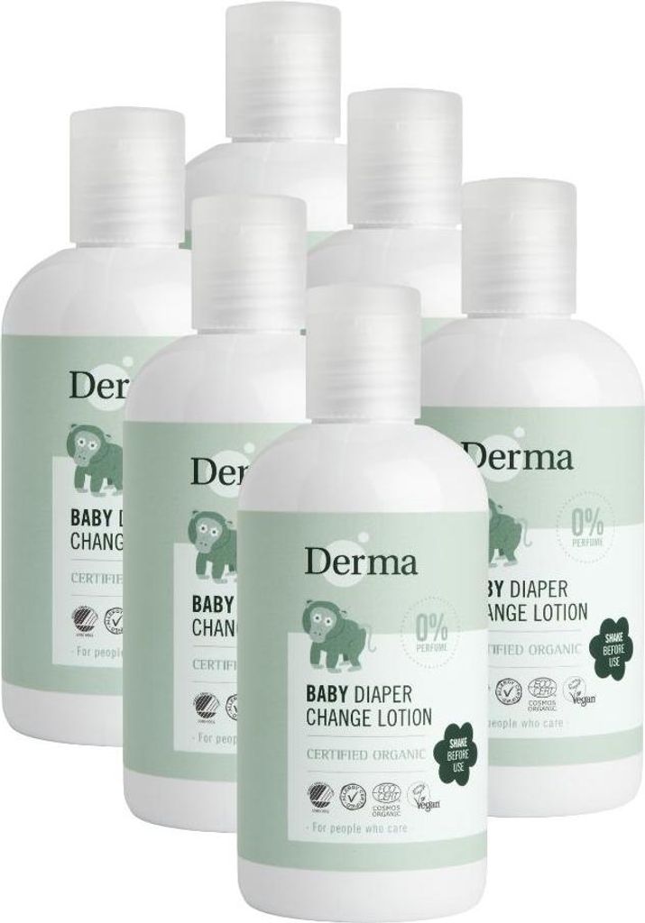 Derma Eco – Windelwechsellotion Baby – 250ml – Nachhaltige Pflege
