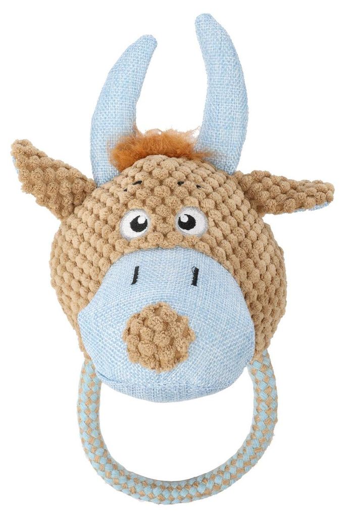 Flamingo Hundespielzeug Krops Kuh braun, Maße: 17 x 14,5 x 30 cm