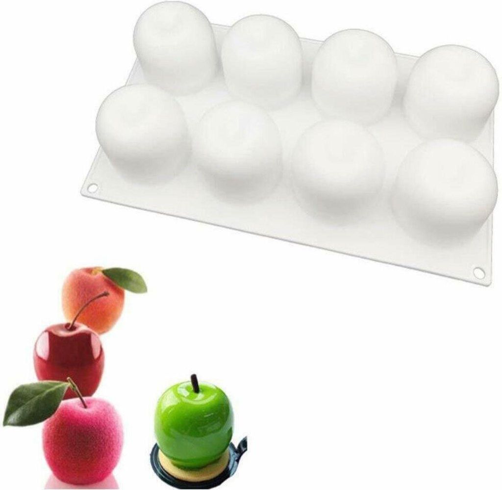 8X Moule en silicone Moule à mousse pour la cuisson des Image du produit 