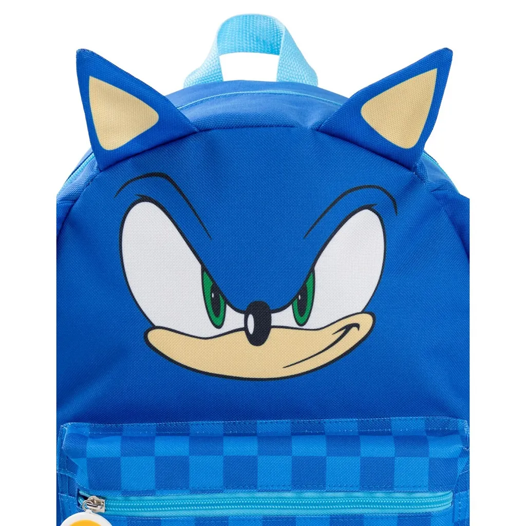 Zaino Sonic 3D Blu NS8449 - Per Piccoli Eroi alla Velocità del Suono - 4