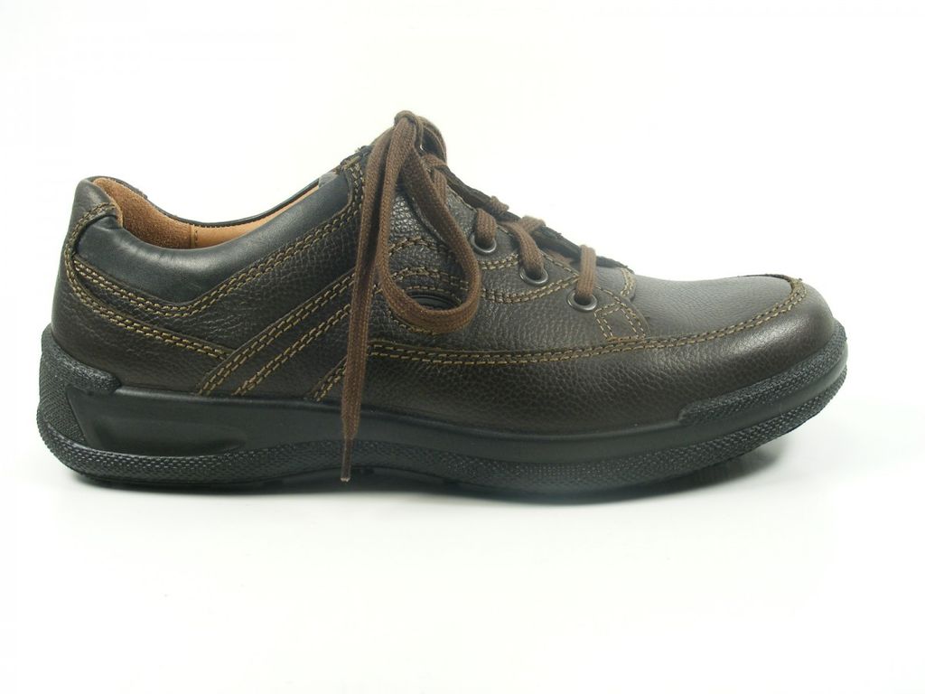 Jomos 419205-364 Man Life Schuhe Herren Halbschuhe Schnürschuhe Weite H, Schuhgröße:45, Farbe:Braun