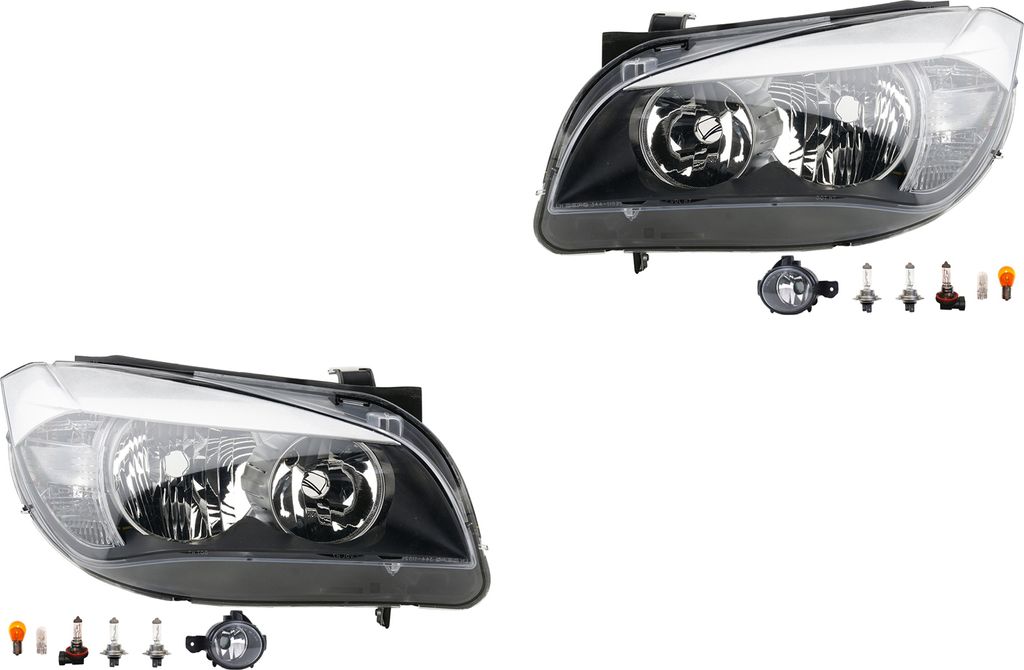 Johns, Scheinwerfer Osram Night Breaker Laser Satz passend für BMW X1 E84 L&R Nebel 63176924655 6924655 63176924656 6924656 63117290233 7290233 6...