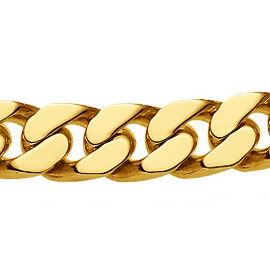 24 Karat Gold Vergoldetes Herren Armband – Panzerarmband 8 Mm, Wasserfest, Nickelfrei, 24KGP, Länge Wählbar, DJADEE 24 Karat Gold Vergoldetes Herren Armband – Panzerarmband 8 Mm, Wasserfest, Nickelfrei, 24KGP, Länge Wählbar, DJADEE