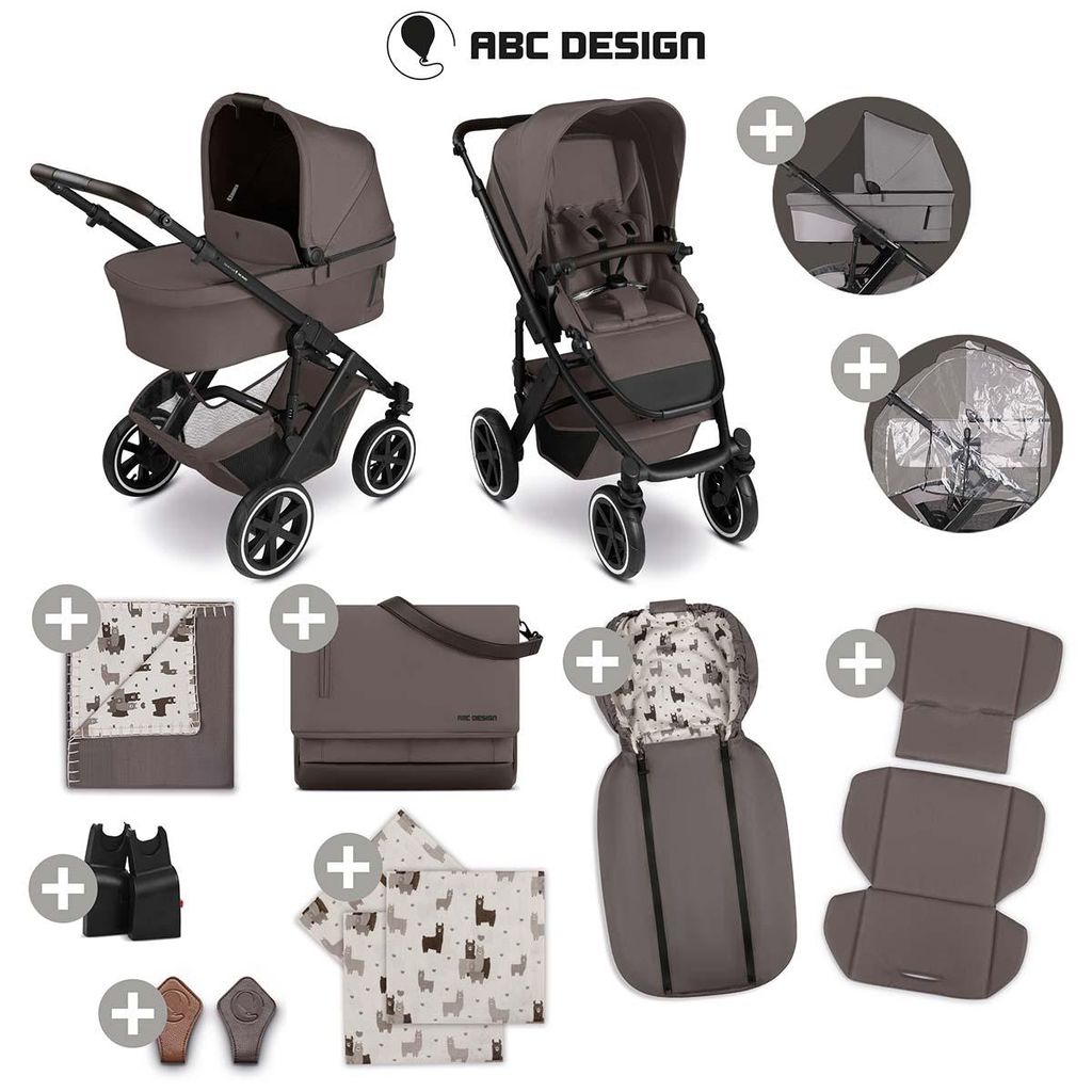 ABC Design 12-tlg. Kombi-Kinderwagen-Set Salsa 5 Produktbild 