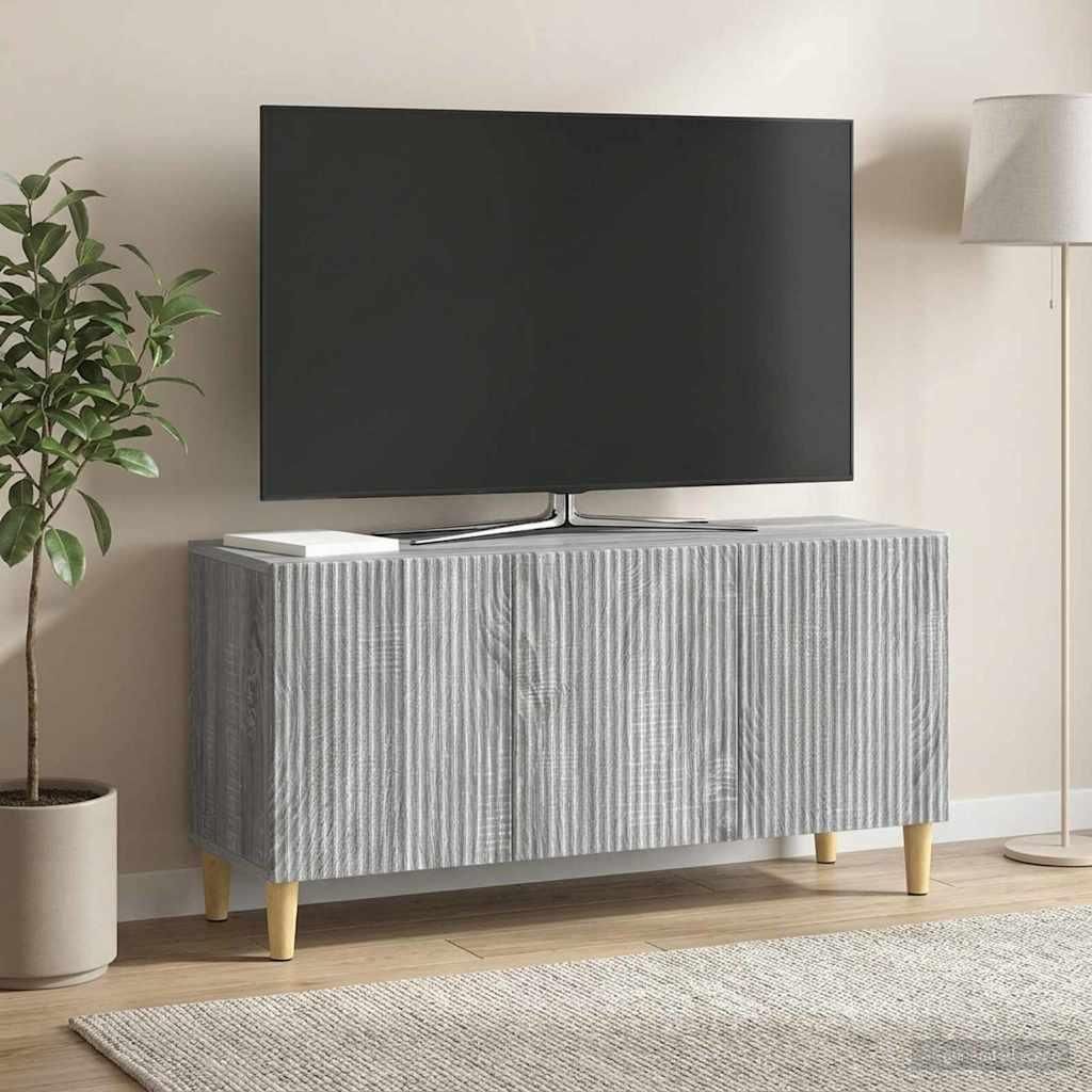 vidaXL TV-Schränk Graues Sonoma 99 x 34,5 x 50 cm Holzwerkstoff