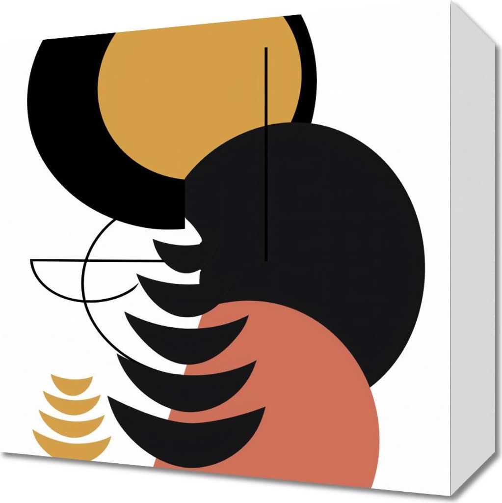 Bild 30x30cm Kosmischer Dämmerung